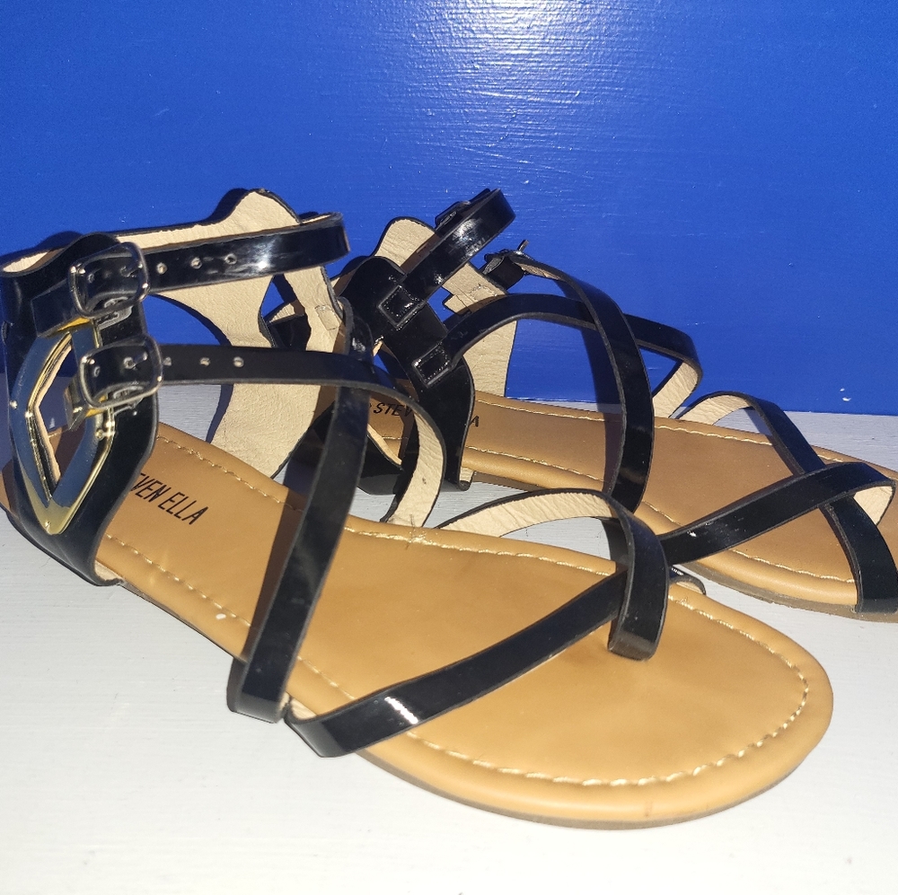 Steven Ella flat sandals